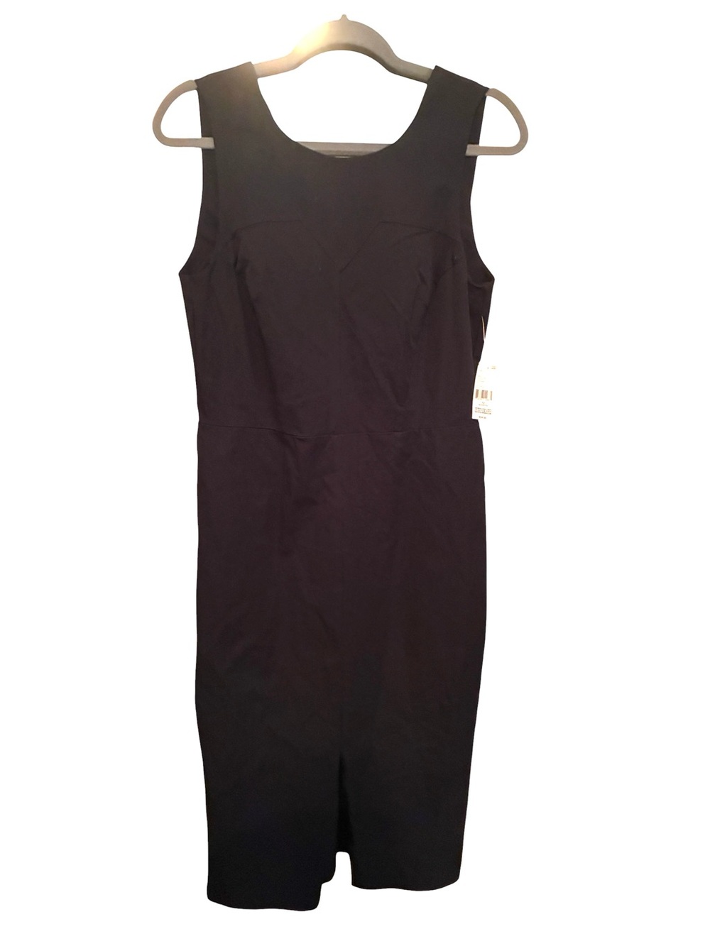 NWT METAPHOR BLACK SLEEVELESS MIDI DRESS SIZE 12